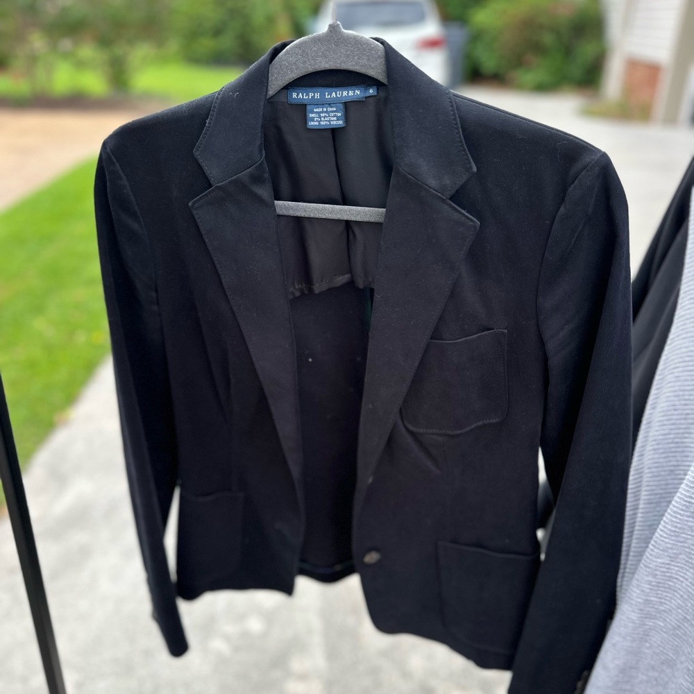 Ralph Lauren Classic Black Jacket